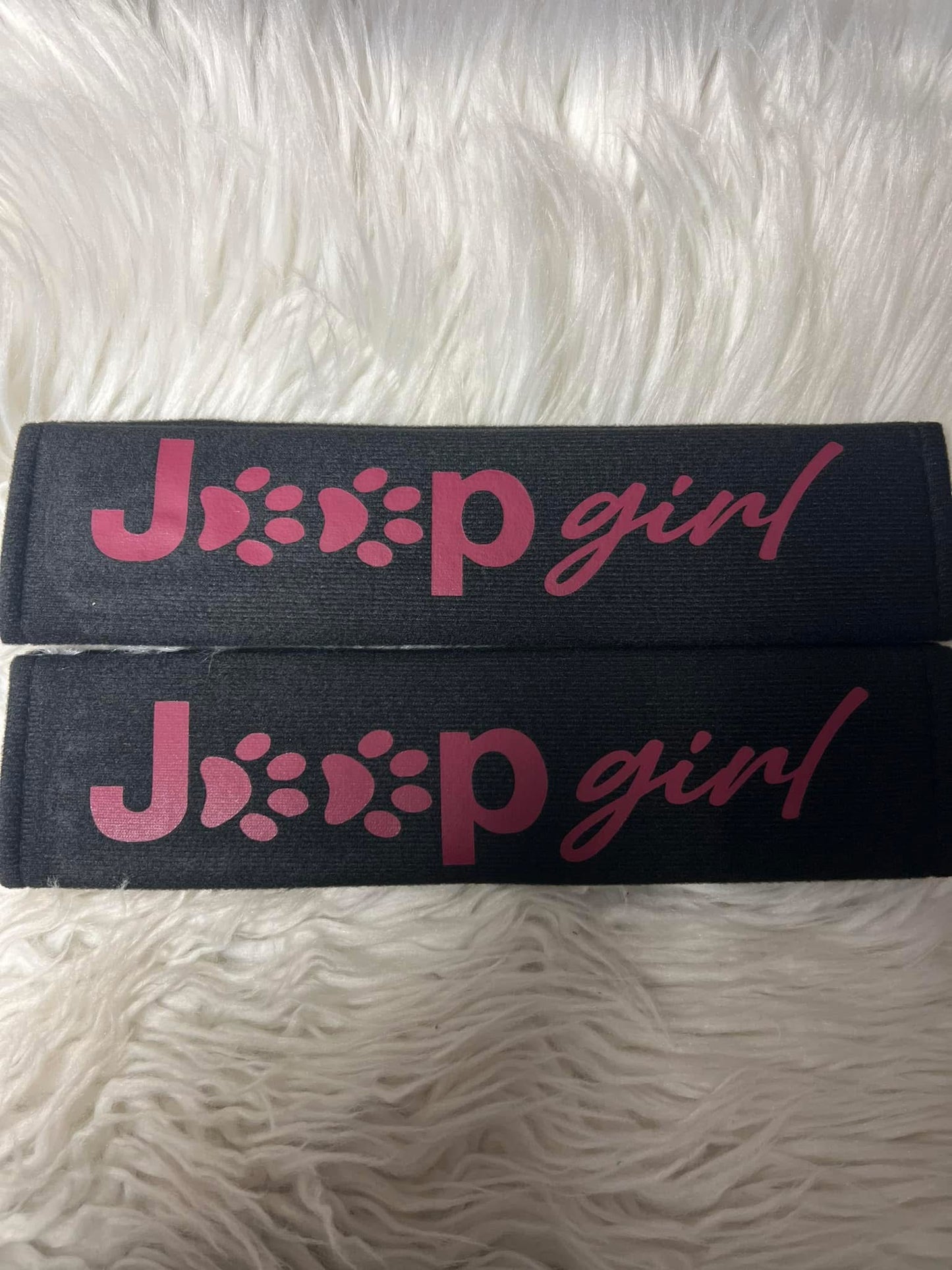 New seatbelt covers