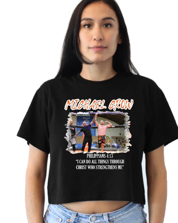 New TCB next level ladies crop top