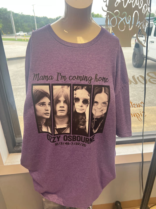 New  unisex T-shirt Ozzy gilden soft style