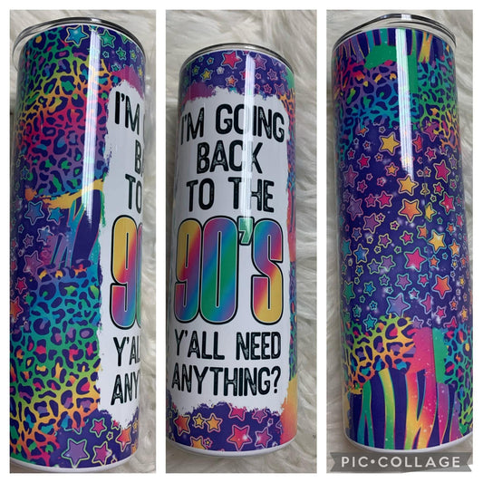 20 ounce metal Tumblr