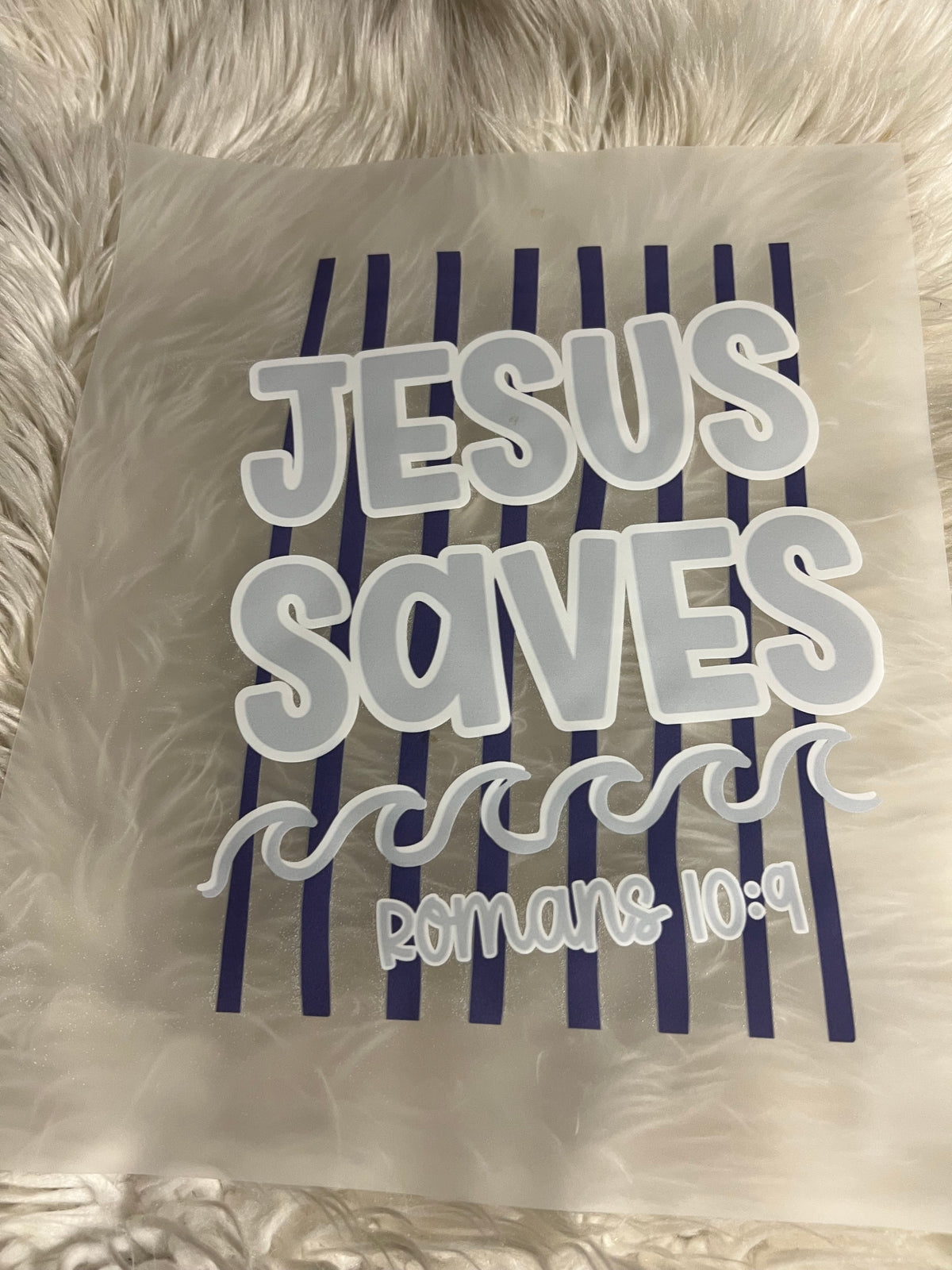 New DTF Jesus saves ￼