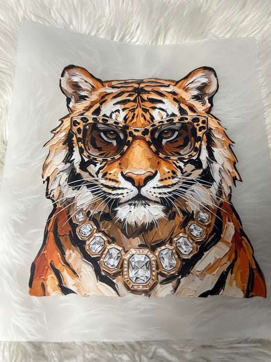 New DTF tiger