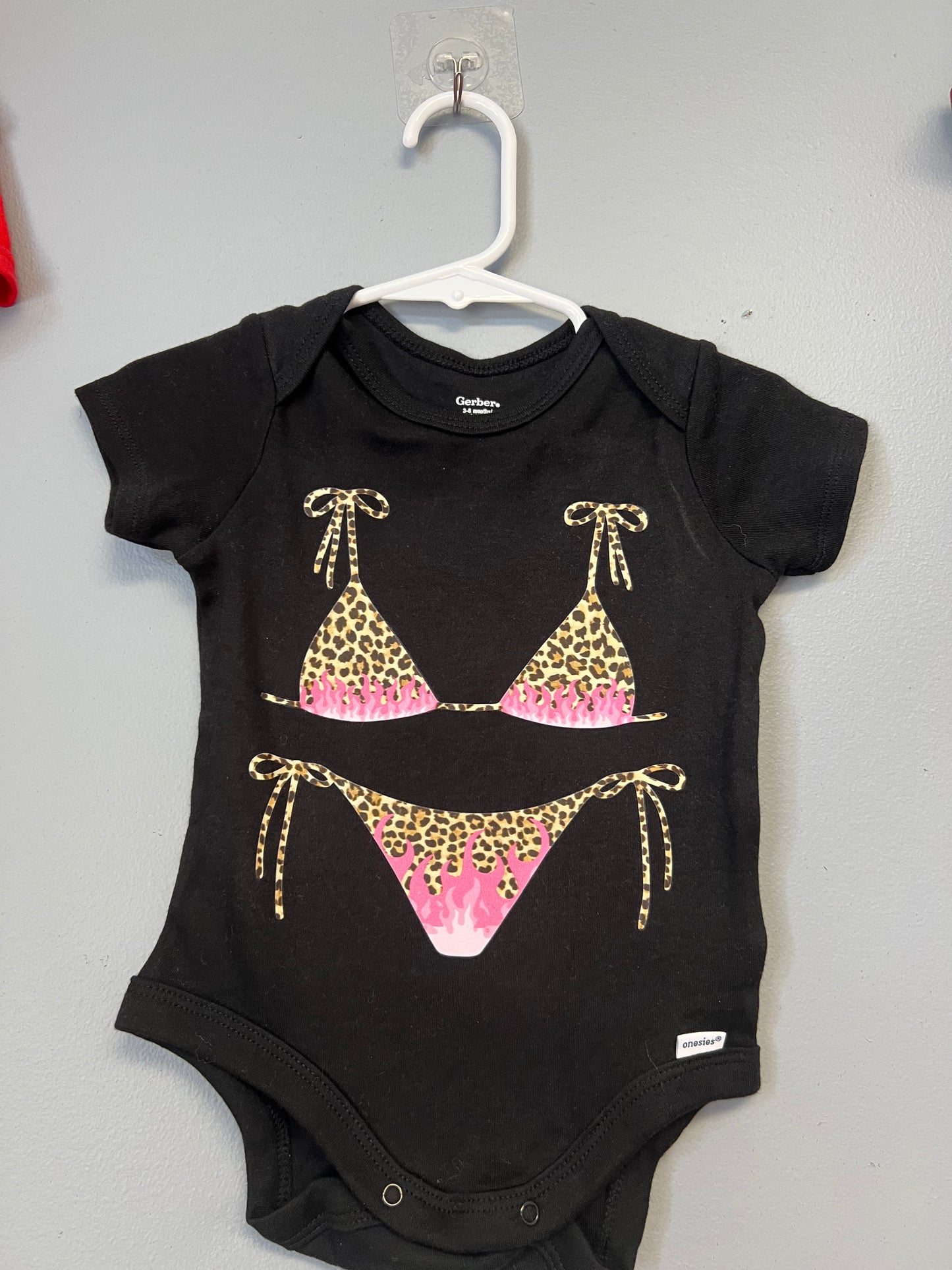 Ready to ship out onesie 3 to 6 months