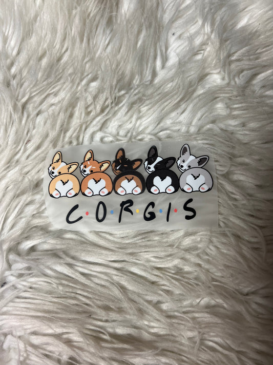 New DTF corgi