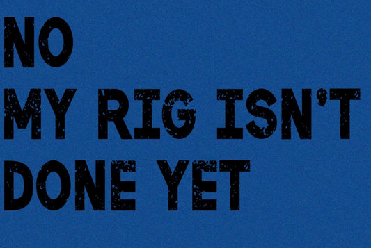 New DTF no my rig isn’t done yet