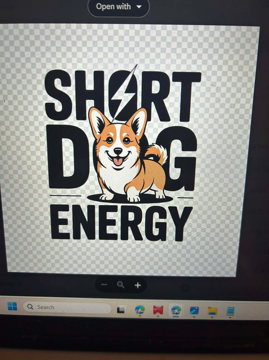 New DTF corgi