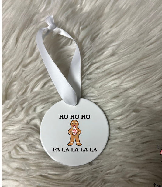 New Christmas ceramic ornament