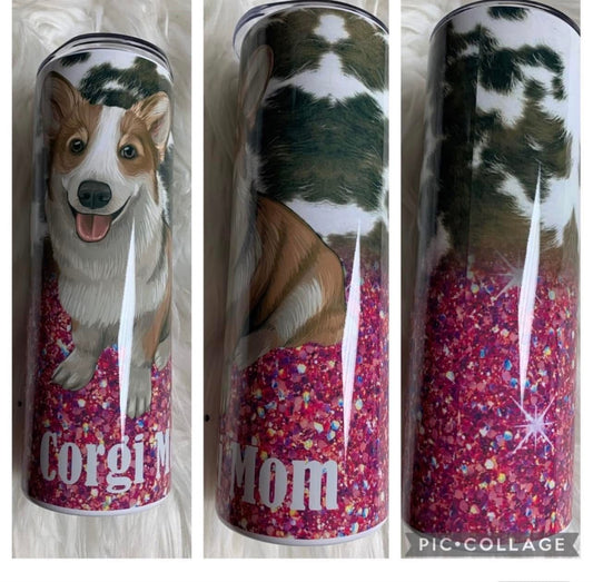 20 ounce Tumblr corgi
