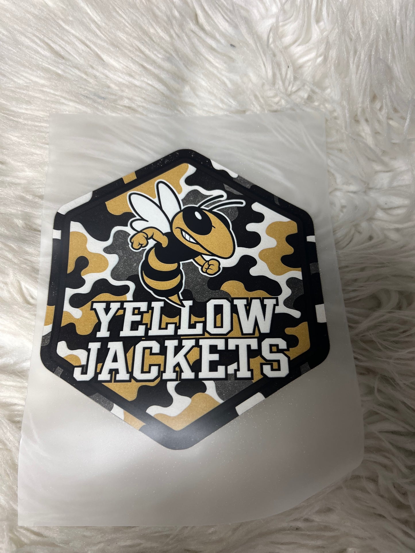 New DTF yellow jacket