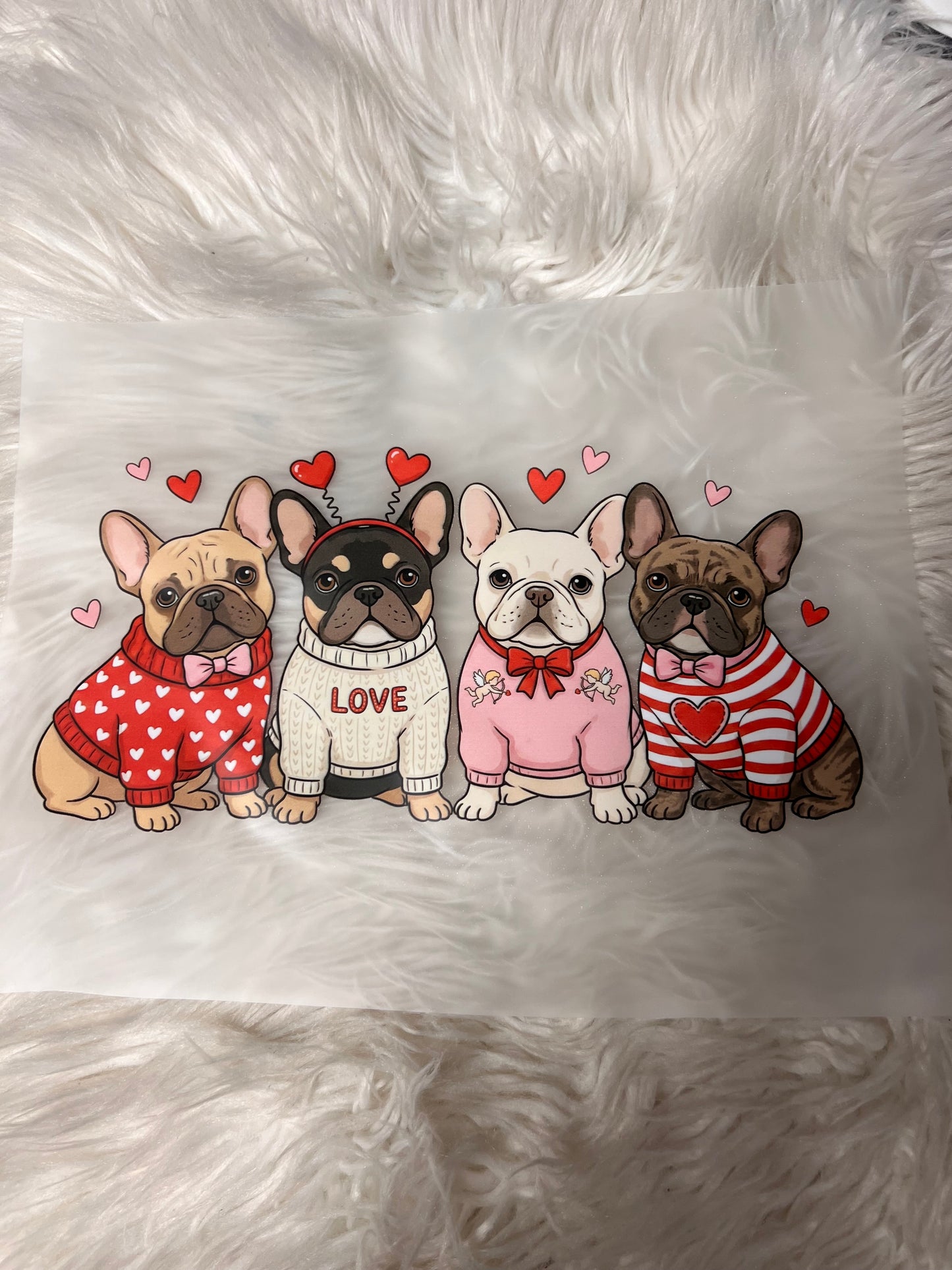 New DTF  Valentine’s Day frenchies