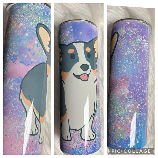 20 ounce Tumblr corgi