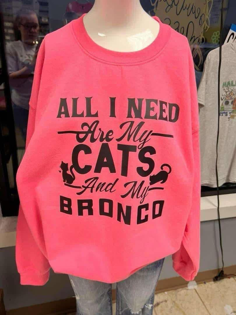 New crewneck sweatshirt