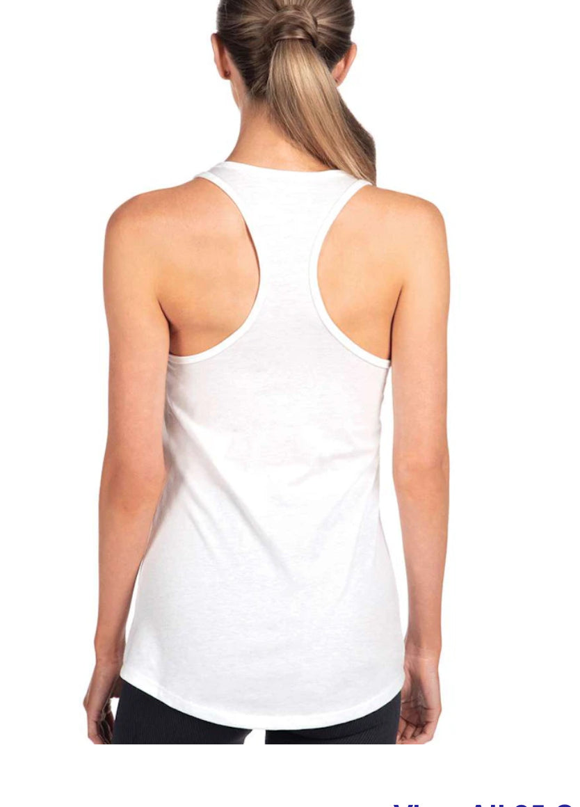 Kenzie Morrison Ladies next level brand Razorback tank