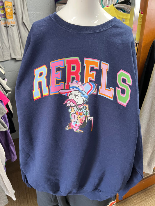 unisex top navy