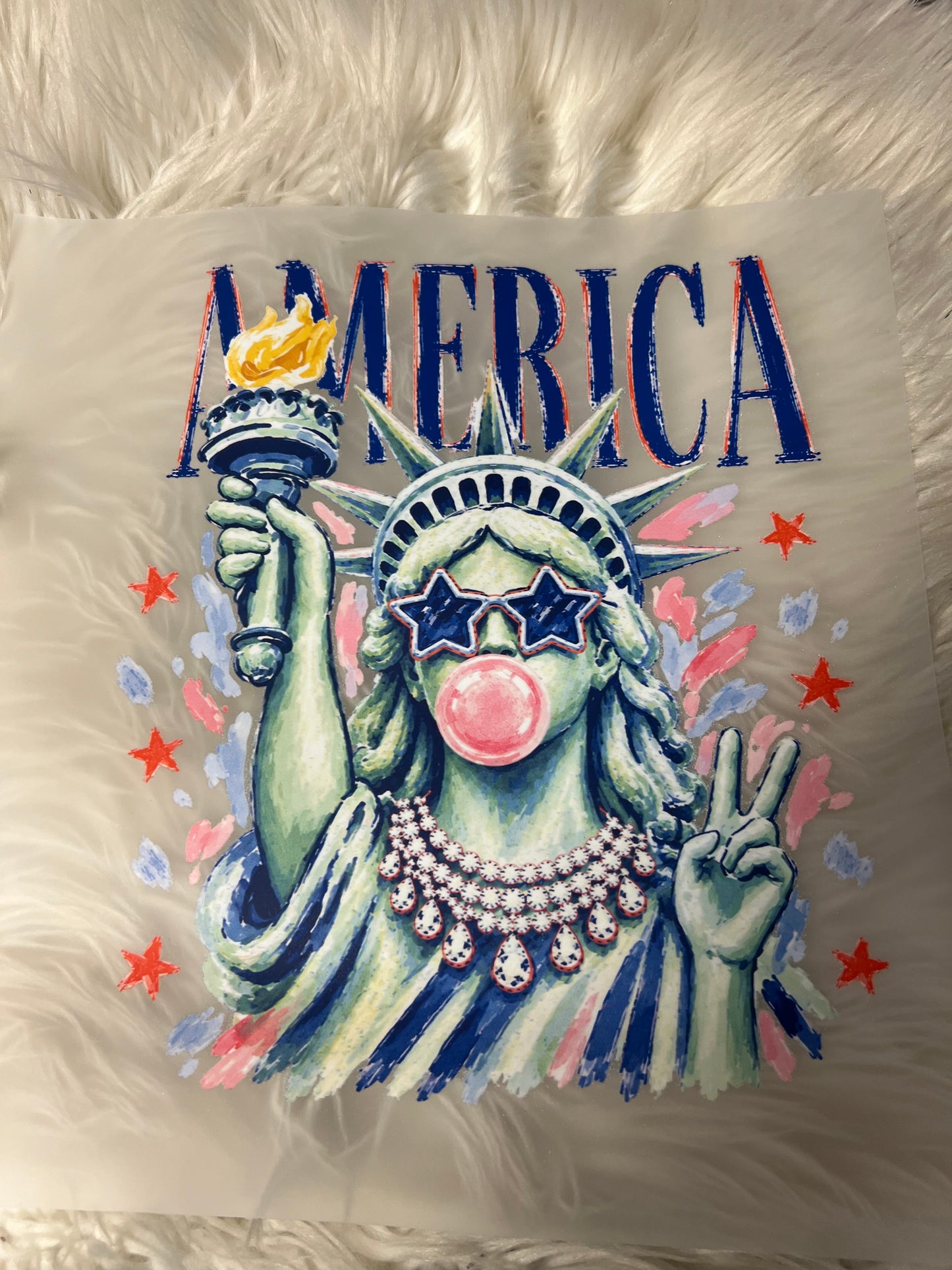 New DTF USA patriotic