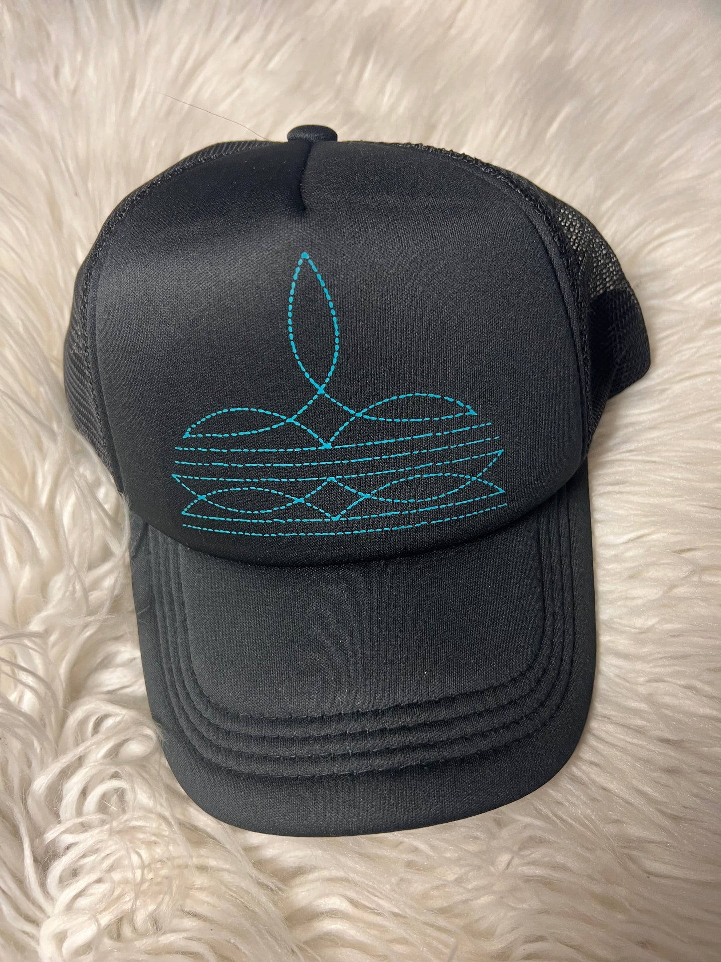 New hat country boots, turquoise stitching ( yes not real stitching )￼￼