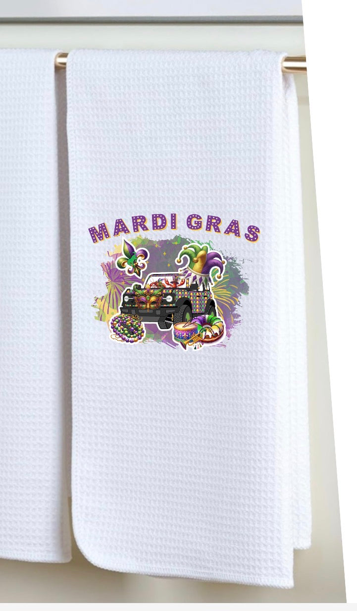 Decorative hand towel