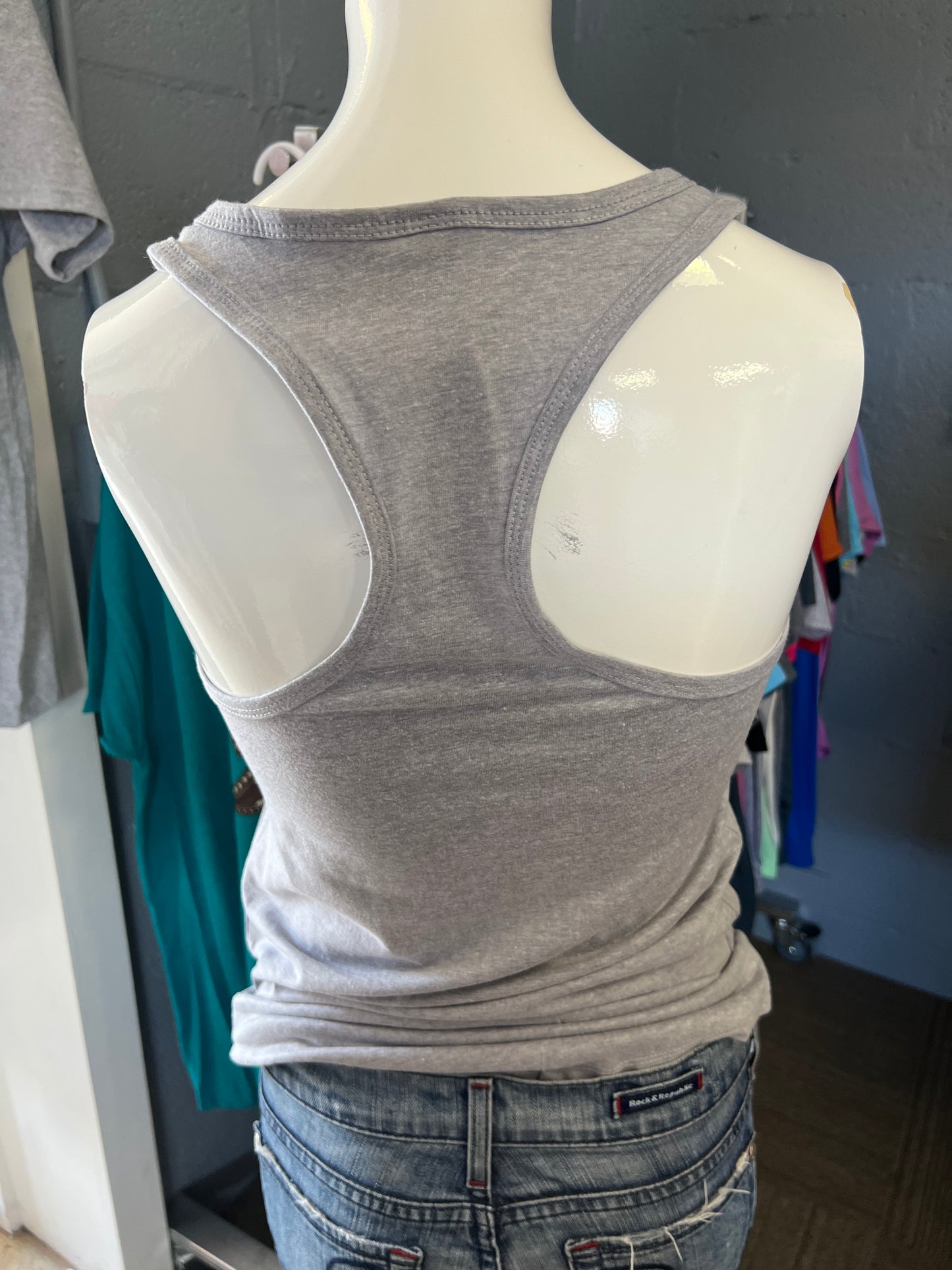 New ladies next level, Razorback tank top kc