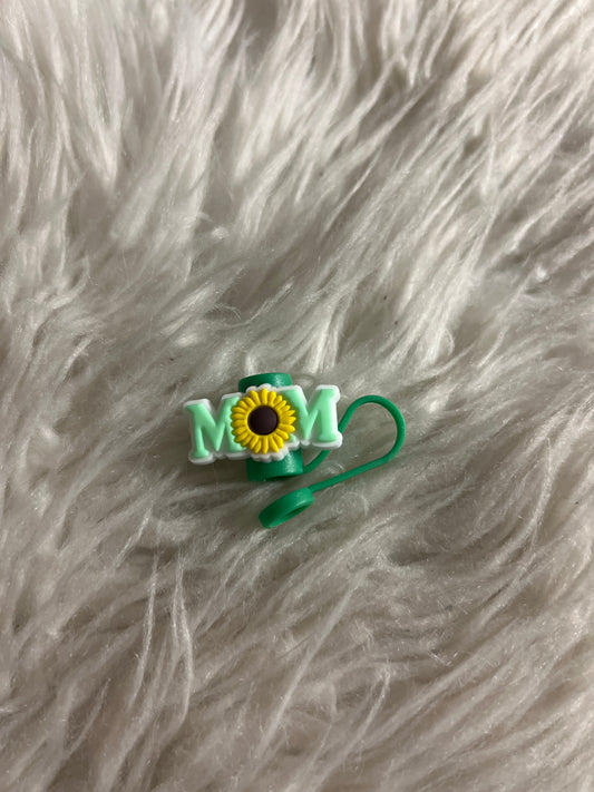 Straw topper mom