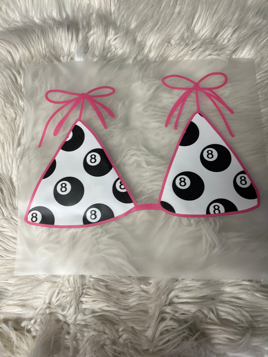 New  DTF bikini top