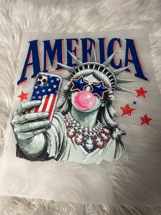 New DTF USA patriotic phone