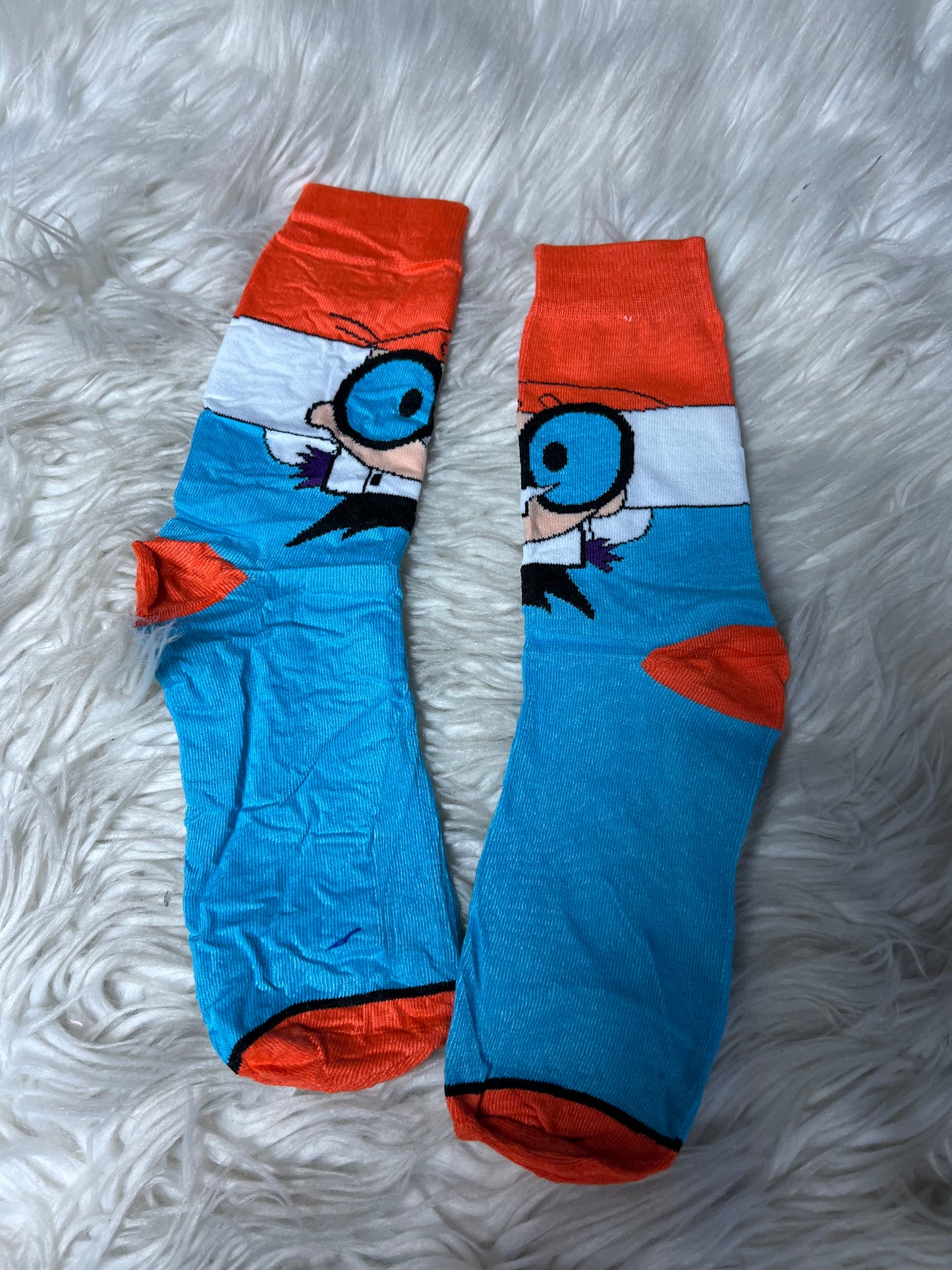 New adult one size graphic socks