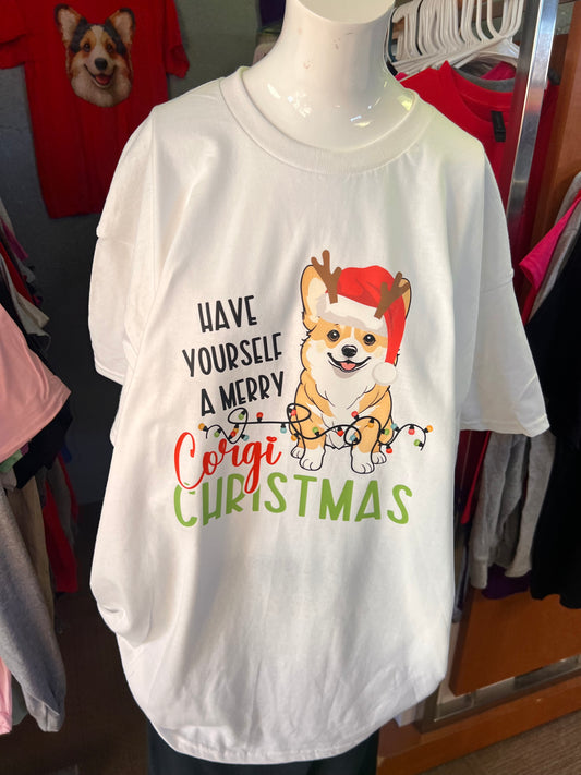 New unisex Christmas corgi