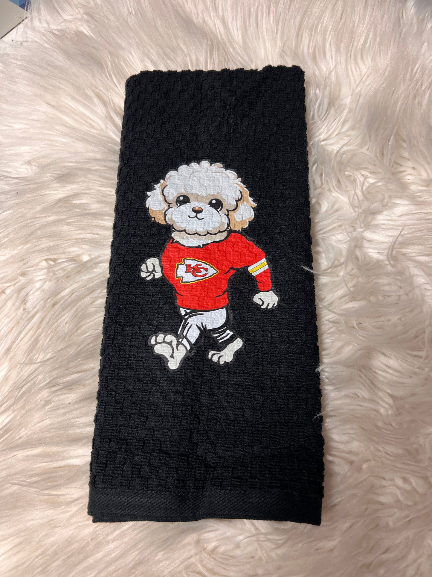 Decorative hand towel