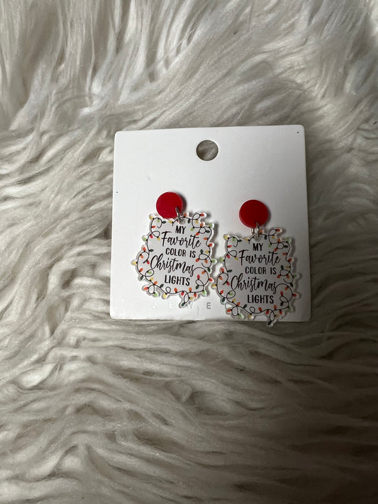 New Christmas stud earrings