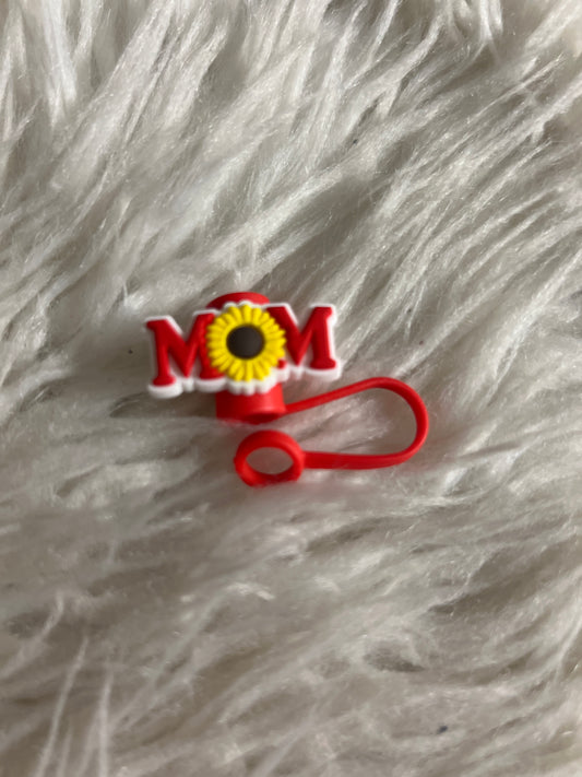 Straw topper mom