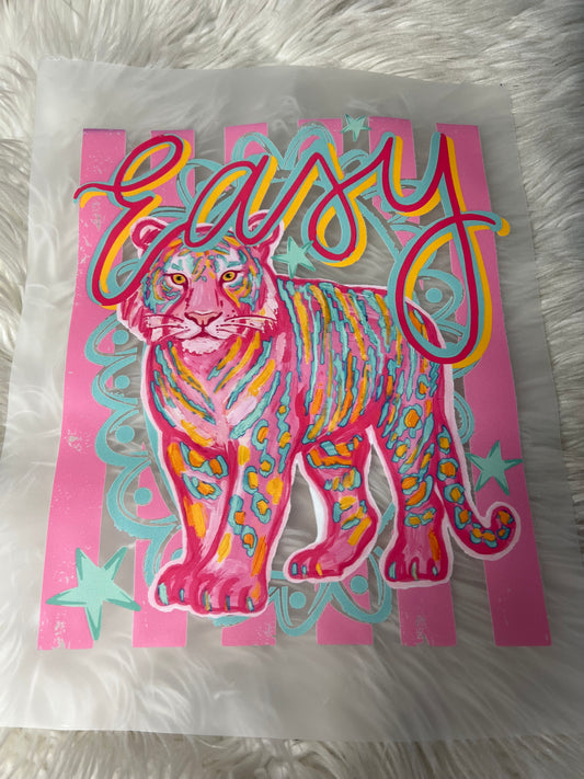 New DTF easy tiger