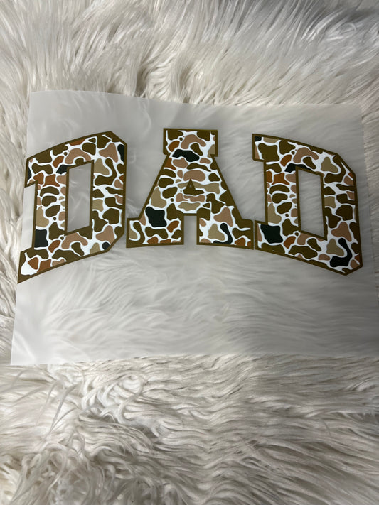 New DTF dad camo
