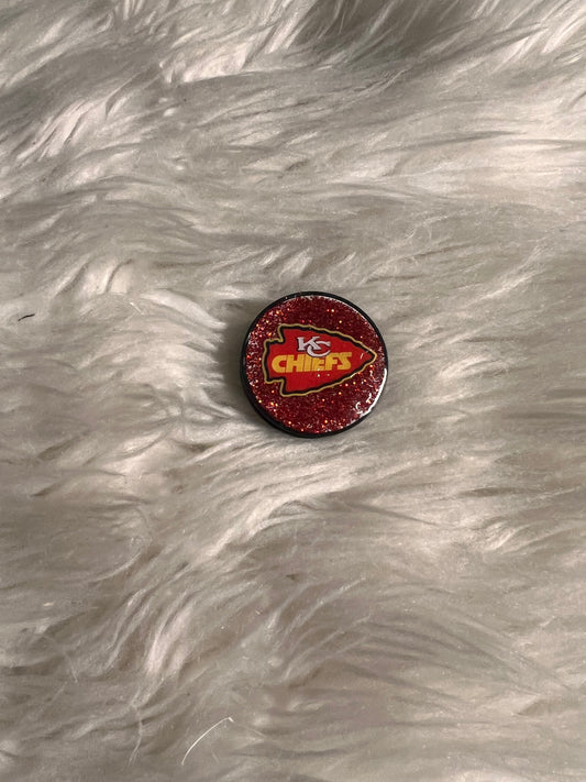 Resin covered pop socket