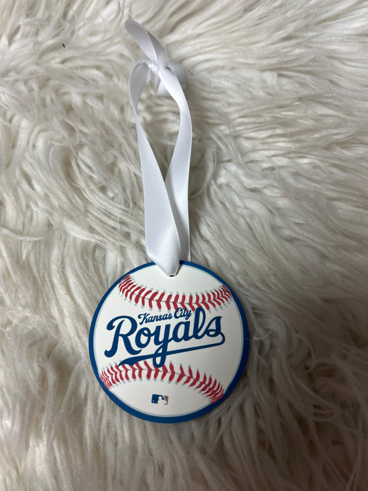 Mdf Christmas ornament baseball ￼