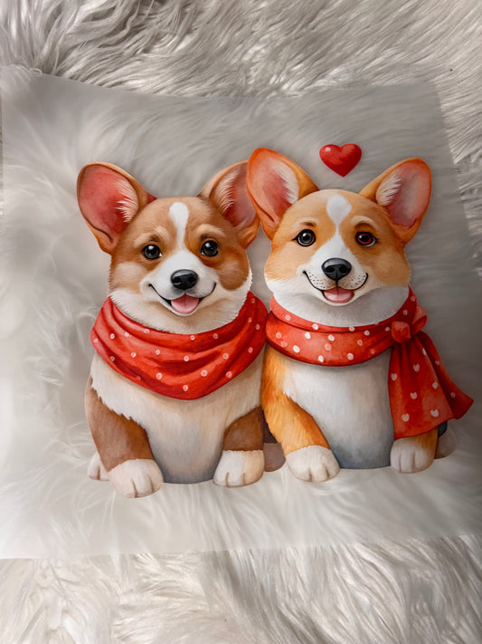 New DTF corgi