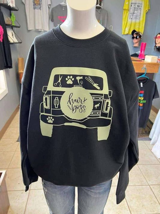 New crewneck sweatshirt black