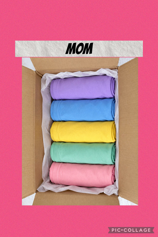 Mystery five T-shirts bundle mom