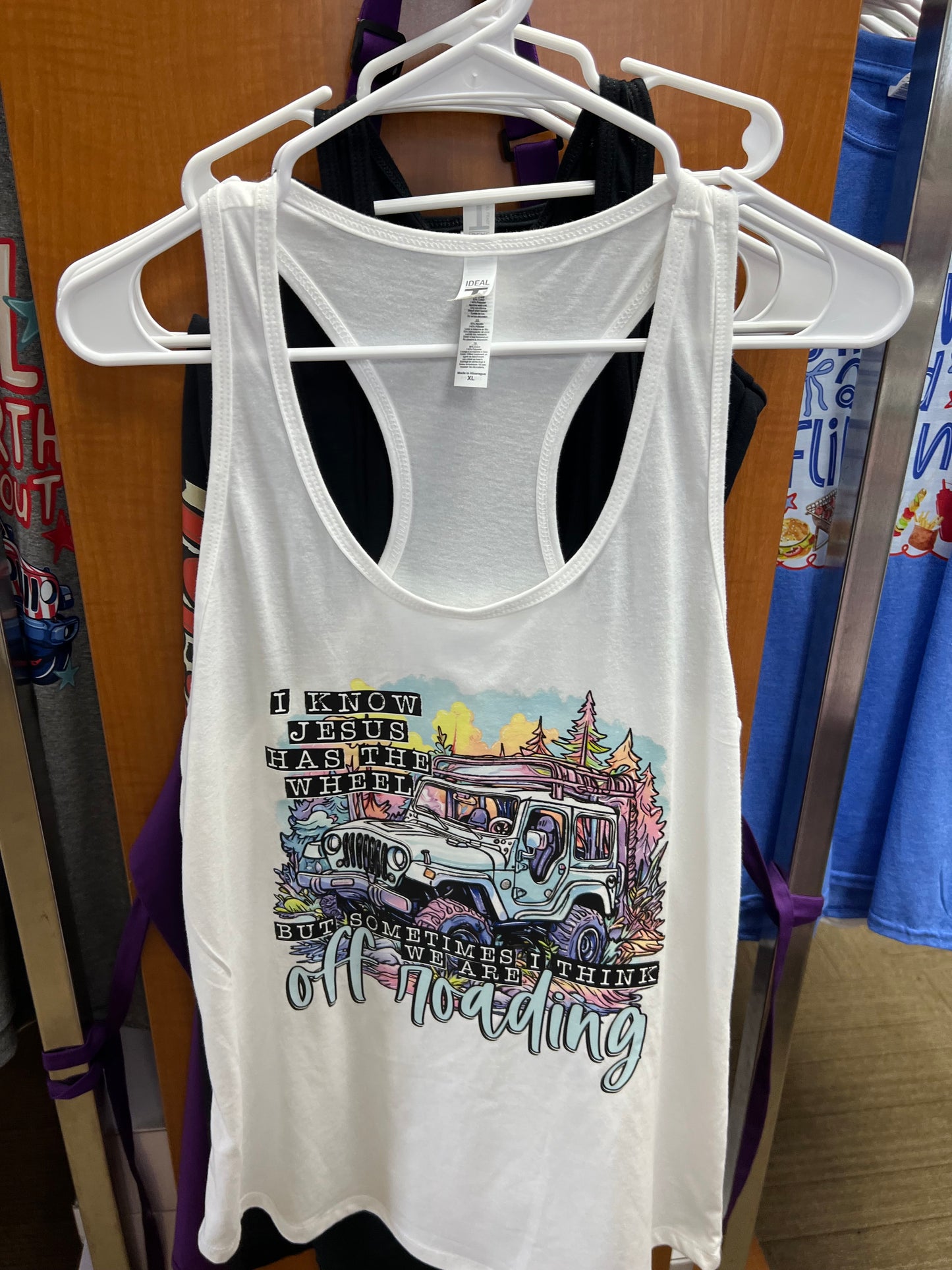 Brand new ladies Razorback tank size extra large