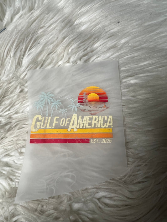 DTF  print gulf of America 2025