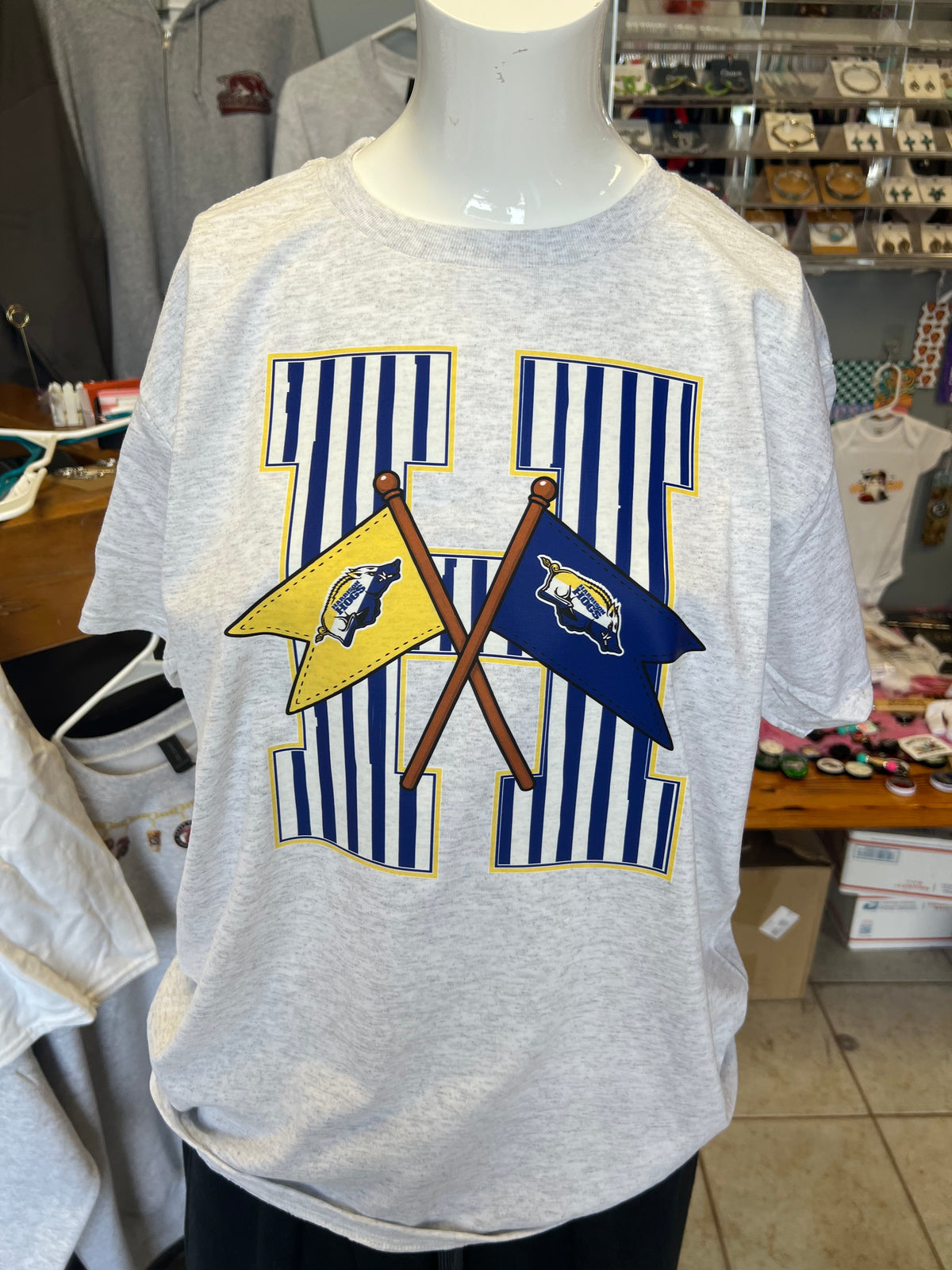 unisex top school hogs