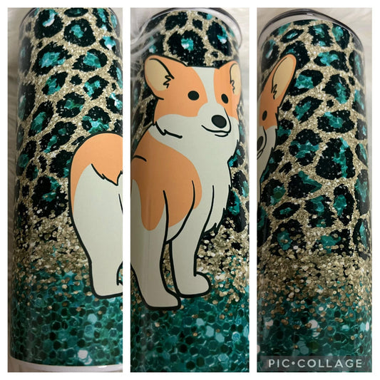 20 ounce Tumblr corgi