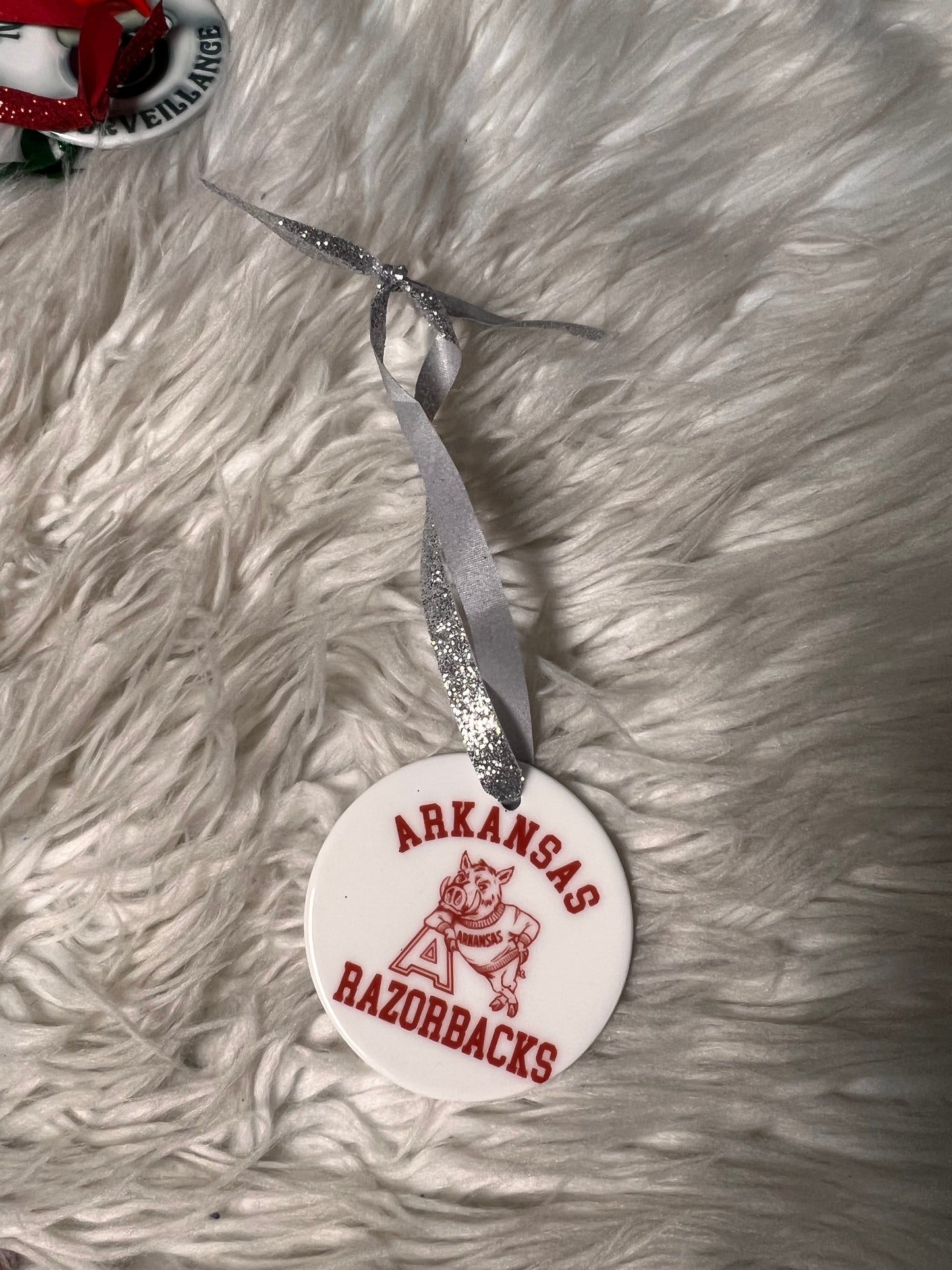 Ceramic Christmas ornament