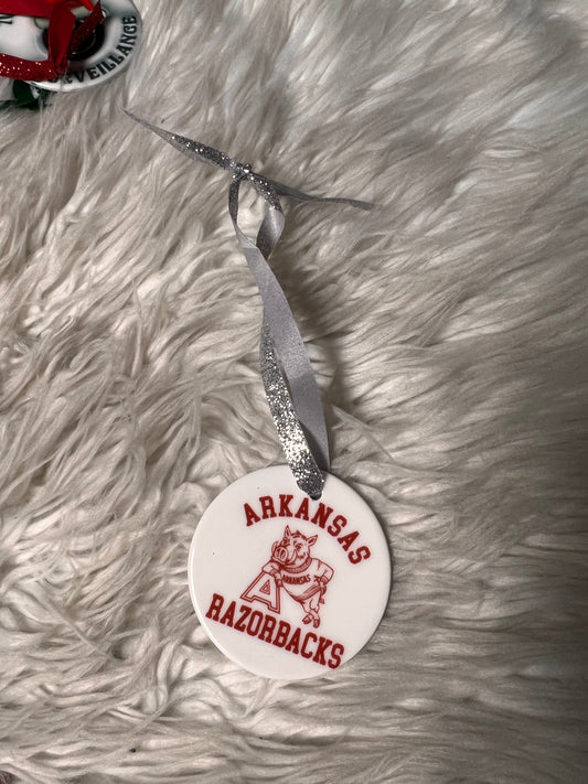 Ceramic Christmas ornament