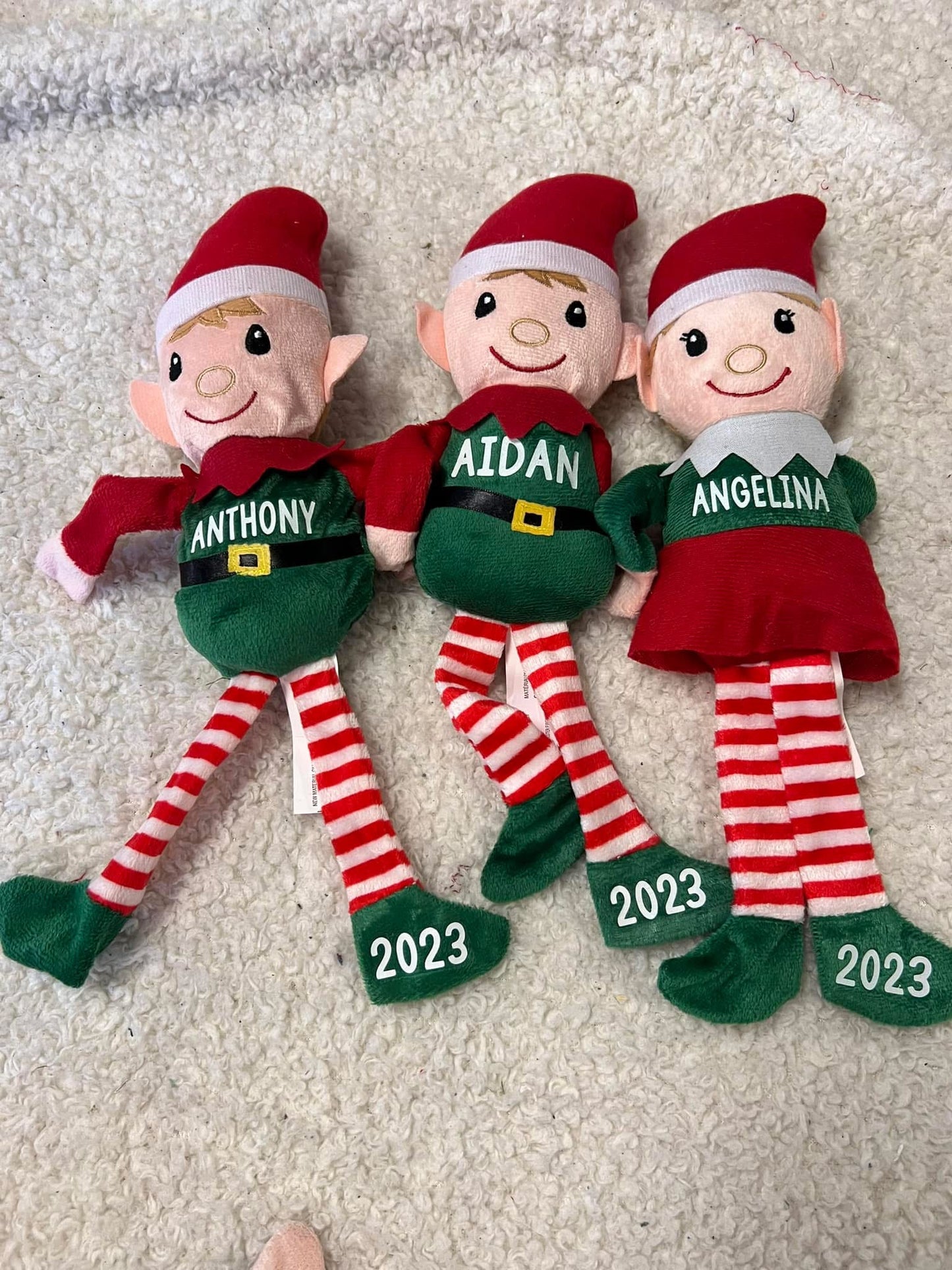 New custom Christmas elves ￼