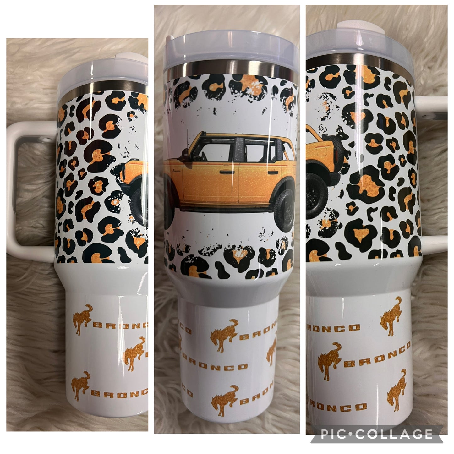 New 40 ounce stainless steel Tumblr with handle