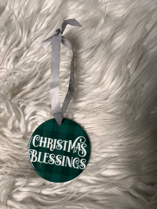 Ceramic Christmas ornament