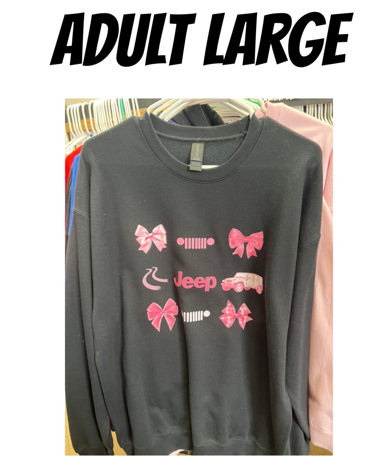 New unisex clearance adult  crewneck