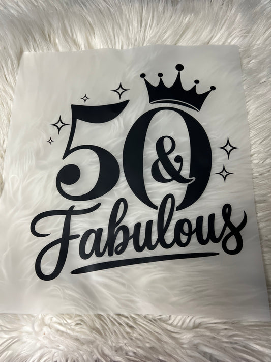 New DTF birthday girl  50