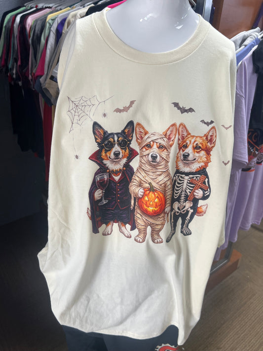 New unisex cream corgi