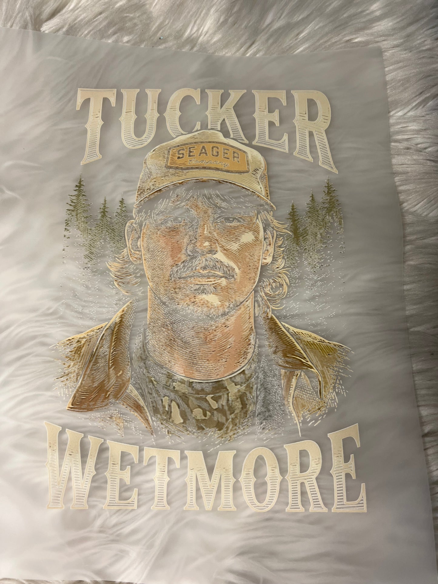 DTF country blackout design